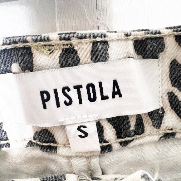 Pistola Denim Cheetah Skirt Size Small - Picture 3 of 4